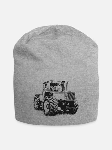 MB trac 1600 turbo | Traktor - Jersey-Beanie - Grau meliert