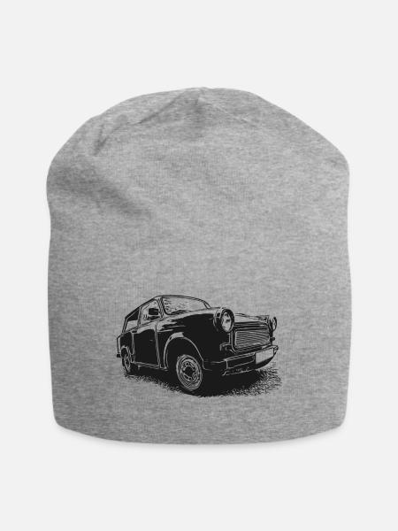 - Trabbi - Jersey-Beanie - Grau meliert