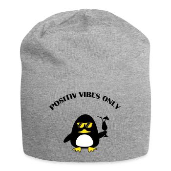 Beach Duck - Jersey-Beanie - Grau meliert - Vorne