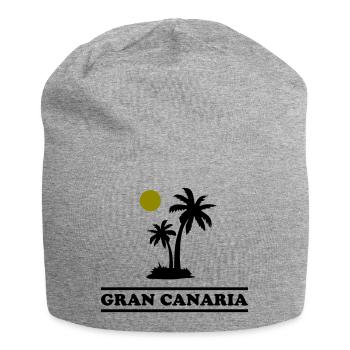 Gran Canaria - Jersey Beanie - heather grey - Front