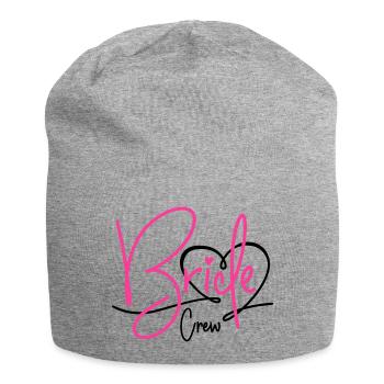 BRIDE CREW TEAM BRIDE BACHELORETTE PARTY - Jersey Beanie - heather grey - Front