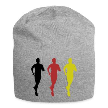 jogging germany - Jersey-Beanie - Grau meliert - Vorne