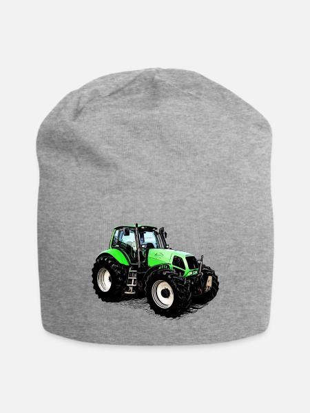 Fahr den Deutz Traktor 230 MK3 - Jersey-Beanie - Grau meliert