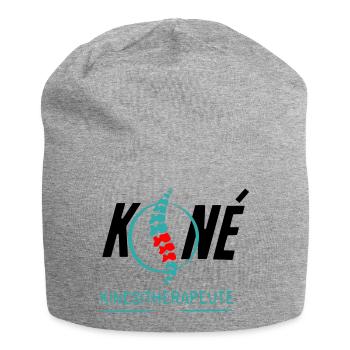 Physiotherapeut - Jersey-Beanie - Grau meliert - Vorne