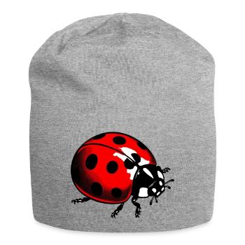 Ladybird - Jersey Beanie - heather grey - Front