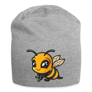 abeille bourdon insecte - Bonnet en jersey - gris chiné - Devant