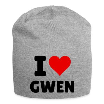J’adore Gwen - Bonnet en jersey - gris chiné - Devant