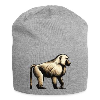 Baboon - Jersey Beanie - heather grey - Front