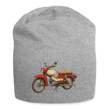 Star - Jersey-Beanie - Grau meliert - Vorne