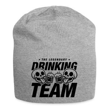 Drinking Team Skelett Bier - Jersey-Beanie - Grau meliert - Vorne