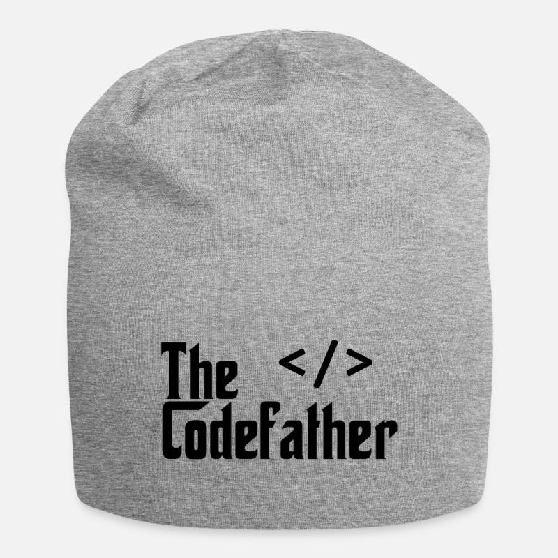 The Codefather - Jersey-Beanie - Grau meliert