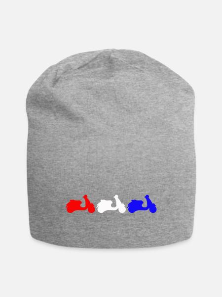 Roller - Jersey-Beanie - Grau meliert