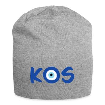 Nazar - Kos - Bonnet en jersey - gris chiné - Devant