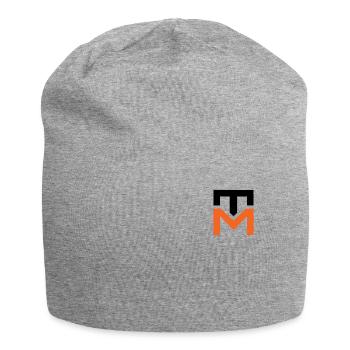 Logo Basique - Bonnet en jersey - gris chiné - Devant