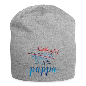 Universe Der beste Vati - Jersey-Beanie - Grau meliert - Vorne