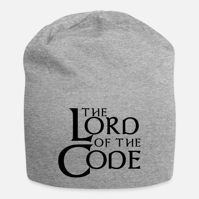 Le Seigneur du Code - Bonnet en jersey - gris chiné