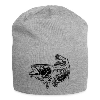 Dorsch - Jersey-Beanie - Grau meliert - Vorne