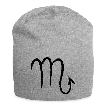 Scorpion du zodiaque - Scorpion - Bonnet en jersey - gris chiné - Devant