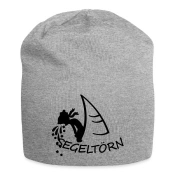 Die Freuden des Segeltörn (b, 1c) - Jersey-Beanie - Grau meliert - Vorne