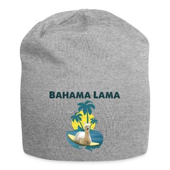Bahama Lama - Jersey-Beanie - Grau meliert - Vorne