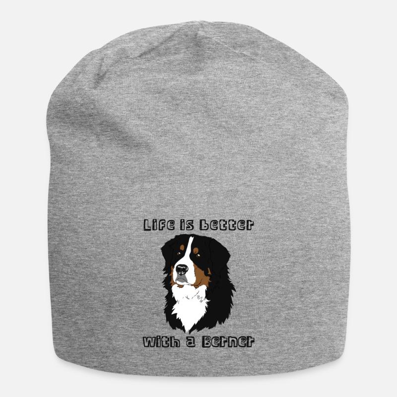 Bouvier Bernois - Bonnet en jersey - gris chiné
