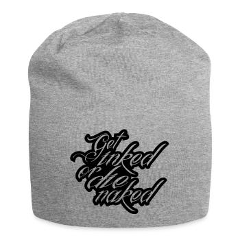 tattoo - Bonnet en jersey - gris chiné - Devant