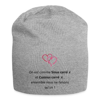 Romantic Maths - Bonnet en jersey - gris chiné - Devant