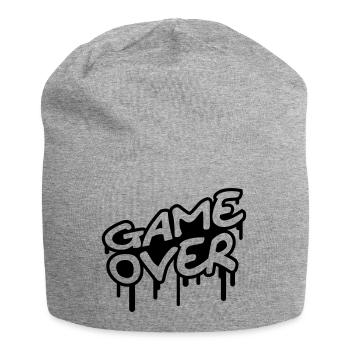 Game Over - Bonnet en jersey - gris chiné - Devant