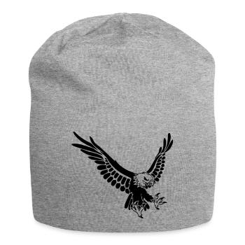 eagle - Bonnet en jersey - gris chiné - Devant