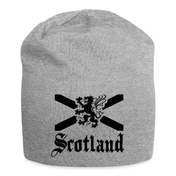 ecosse - Bonnet en jersey - gris chiné - Devant