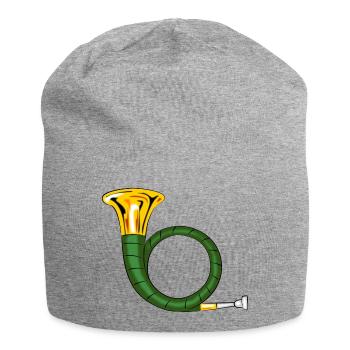 chasse - Bonnet en jersey - gris chiné - Devant