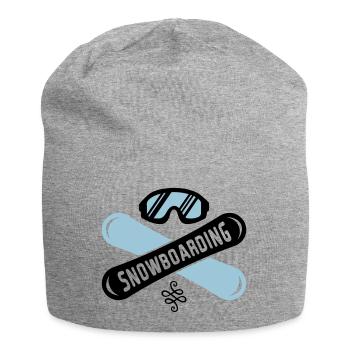 snowboarding boards - Jersey-Beanie - Grau meliert - Vorne