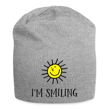 Lustige Geschenke für Kinder - Jersey-Beanie - Grau meliert - Vorne