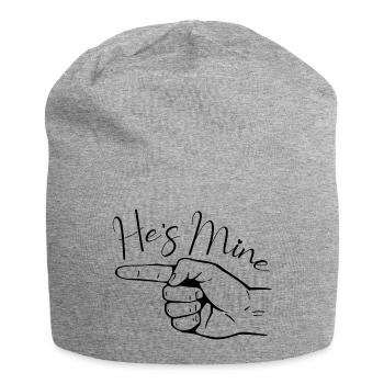 Valentinstag Seine Ihre Paare - Jersey-Beanie - Grau meliert - Vorne