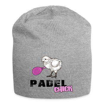 padel padel-tennis padel-chick paddel padle - Jersey Beanie - heather grey - Front