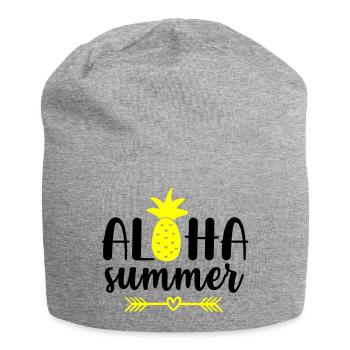 Aloha Été - Bonnet en jersey - gris chiné - Devant