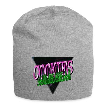 baking gift hunger beer present cats baker lover - Jersey-Beanie - Grau meliert - Vorne