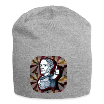 Römer/Rom/Italien - Jersey-Beanie - Grau meliert - Vorne