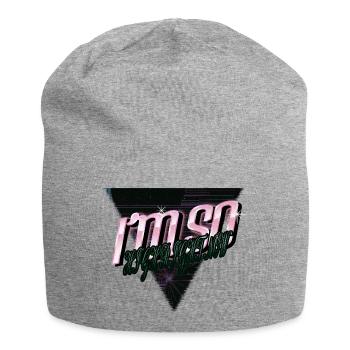 astronomie art génial présent idée présent présent - Bonnet en jersey - gris chiné - Devant