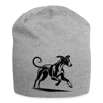 Galgo - Jersey-Beanie - Grau meliert - Vorne