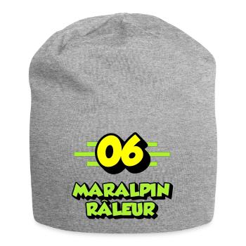 Complaining Maralpin - Jersey Beanie - heather grey - Front