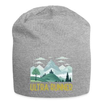 Ultra Runner - Jersey Beanie - heather grey - Front