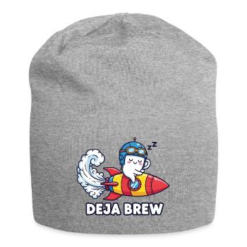 Rocket Fuel - Jersey Beanie - heather grey - Front