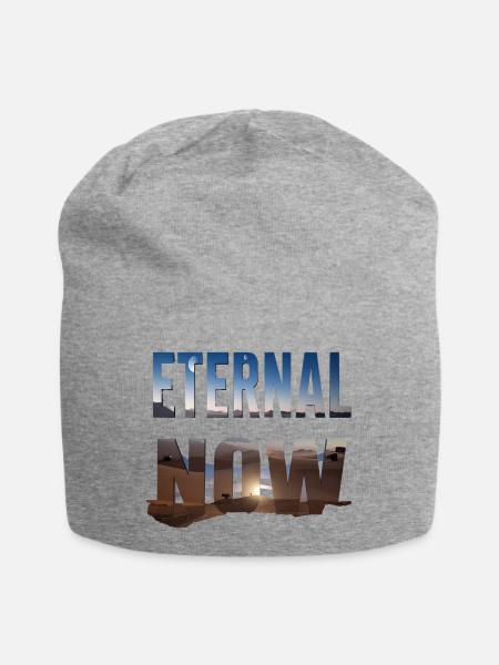 Eternal Now - Jersey-Beanie - Grau meliert