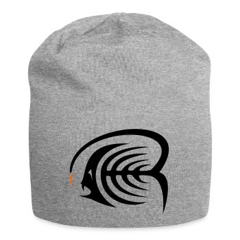 Poisson-grenouille - Bonnet en jersey - gris chiné - Devant