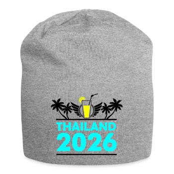 thailand_2026 - Jersey-Beanie - Grau meliert - Vorne