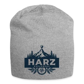 Explorateurs de résine | Insigne de boussole vintage - Bonnet en jersey - gris chiné - Devant