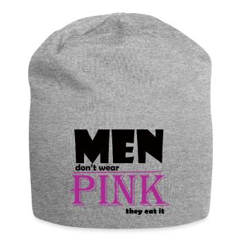 Art du t-shirt avec logo à empattement rose - Bonnet en jersey - gris chiné - Devant