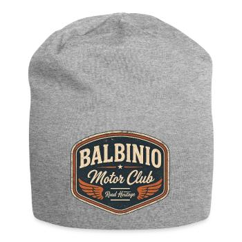 Balbinio Motor Club Vintage Badge - Jersey Beanie - heather grey - Front