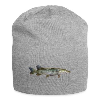 Brochet - Bonnet en jersey - gris chiné - Devant